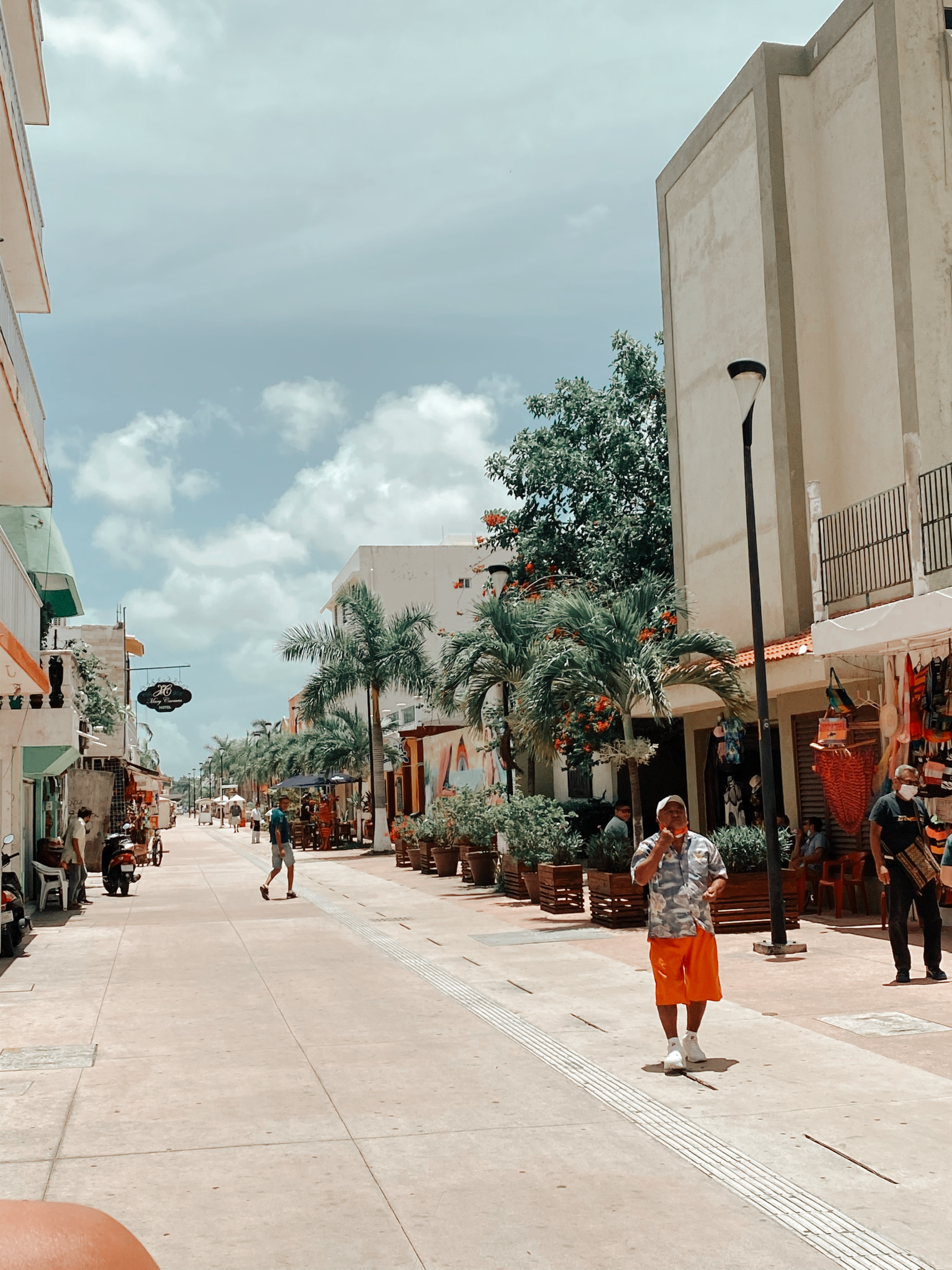 No worries in Cozumel.