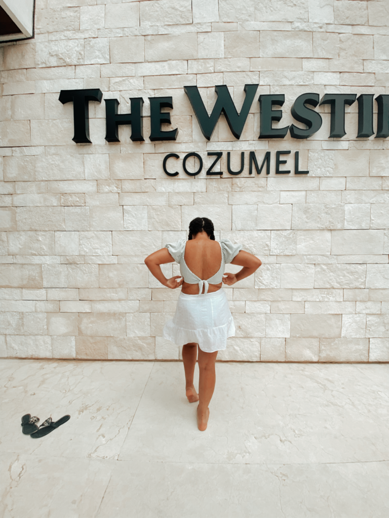 Vacation in Cozumel. 