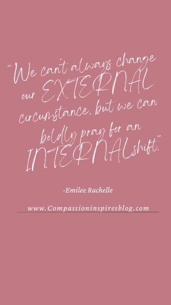 Quote on prayer changing things.