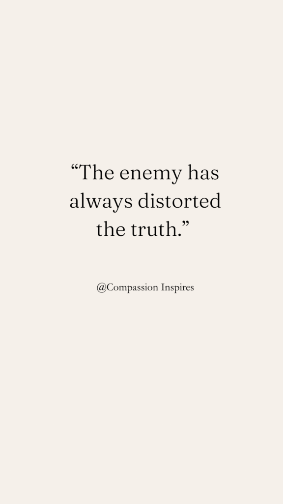 the enemy lies quotes.